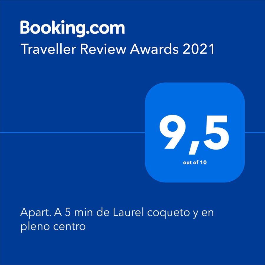 Apart A 5 Min De Laurel Coqueto Y En Pleno Centro Vivienda De Uso Turistico 洛格罗尼奥 外观 照片